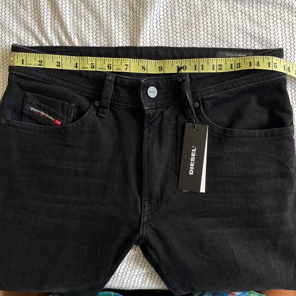 Diesel Thommer Men's Slim Jeans W30 x L31* RM034 (Black) New with tags - Picture 15 of 16